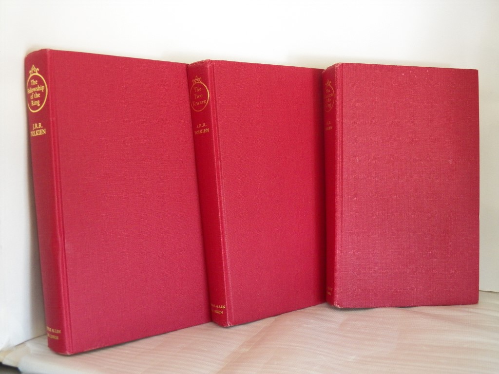 cover image of The Lord of the Rings; The Fellowship of the Ring, The Two Towers, The Return of the King second edition set for sale in New Zealand 